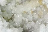 Keokuk Quartz Geode with Calcite Crystals - Iowa #144710-2